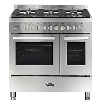 Britannia Stanza RC-9TG-ST Dual Fuel Range Cooker Stainless Steel